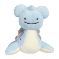 Officiële Pokemon center knuffel ditto transform Lapras +/- 16cm (breedt)